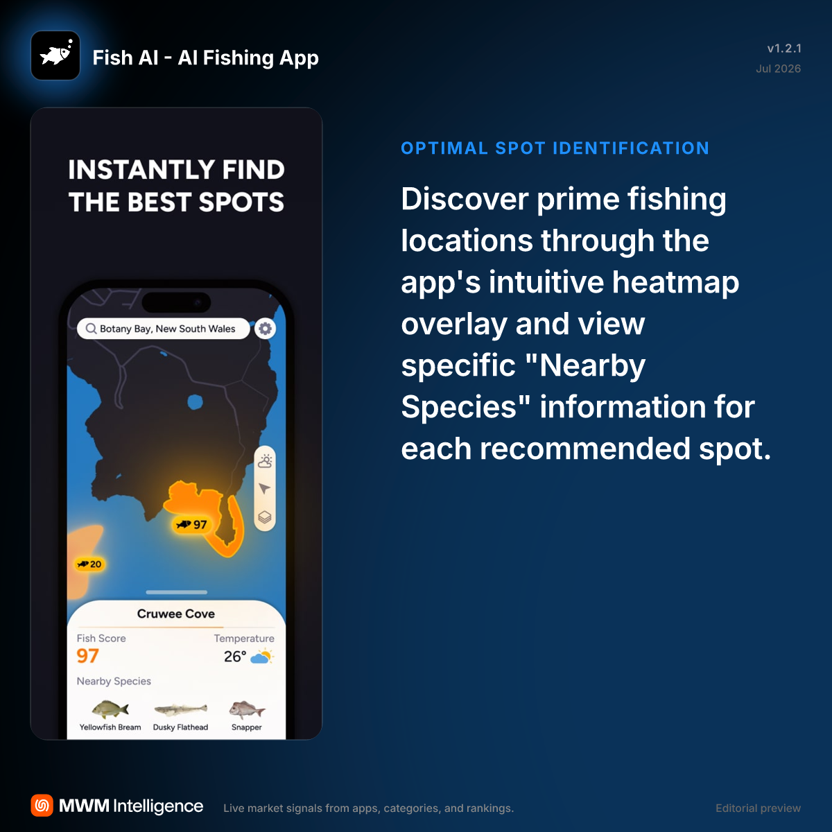 Fish AI - AI Fishing App - Sports App | MWM