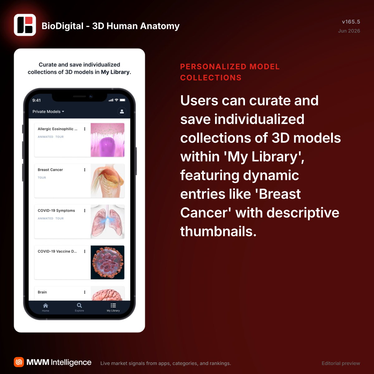 BioDigital - 3D Human Anatomy - Medical App | MWM