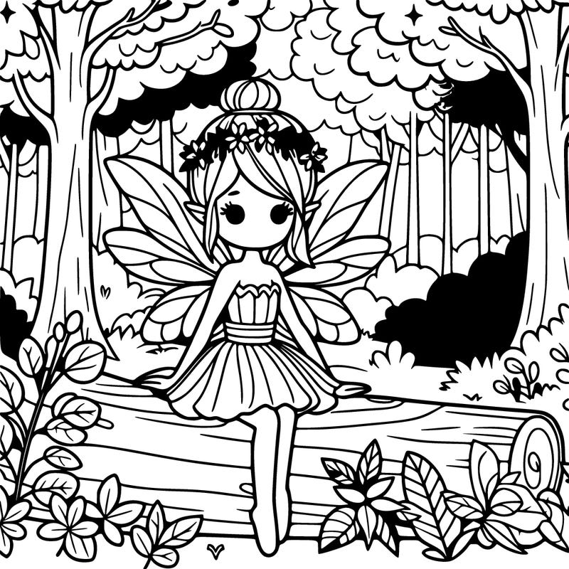 fairy in the forest