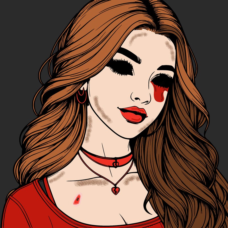 detailed realistic girl