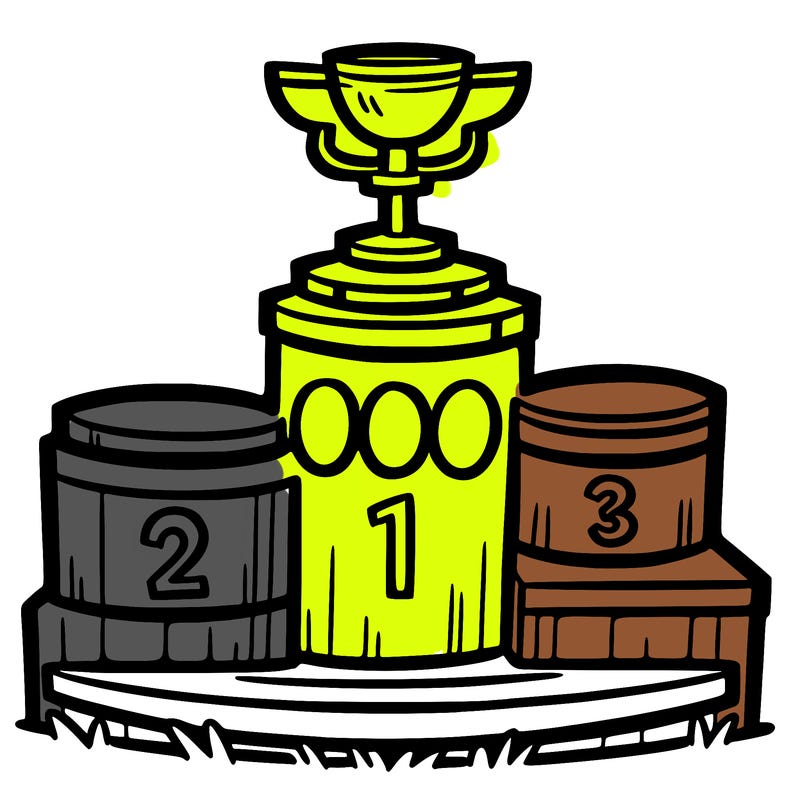 olympic podium