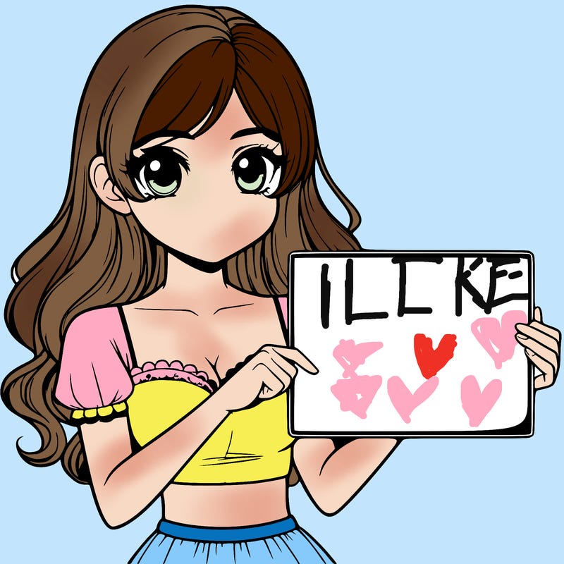 realistic pretty girl holding blank sign