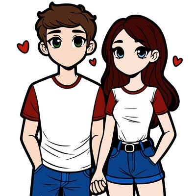 boyfriend and girlfriend