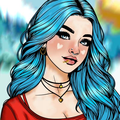 detailed realistic girl