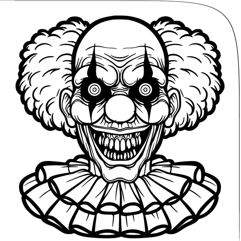 creepy clown