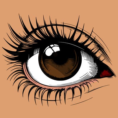 realistic eye