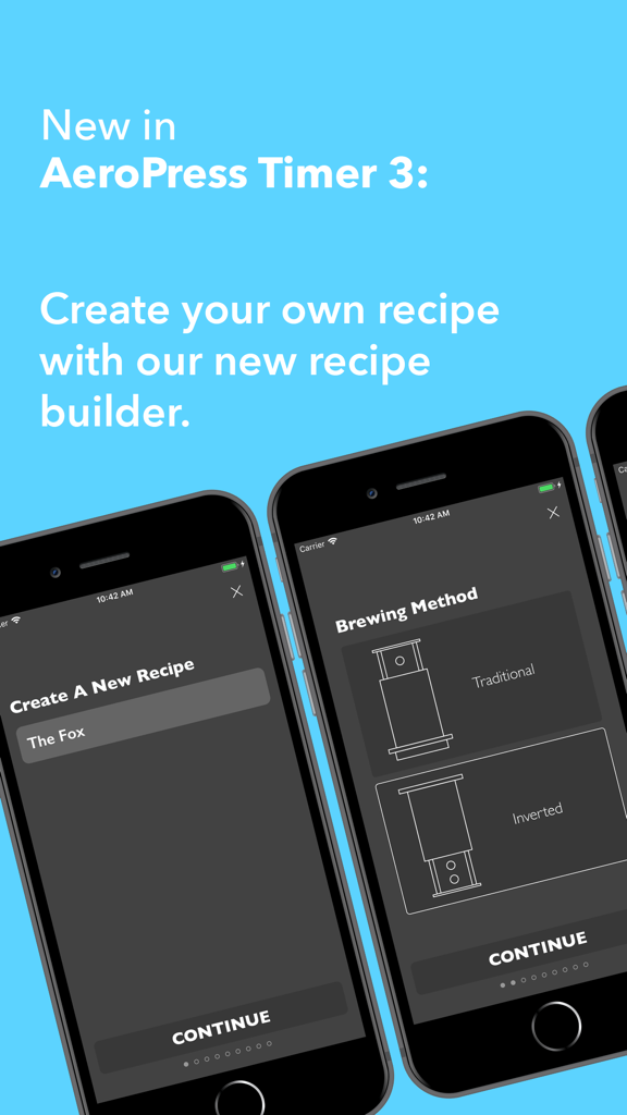 AeroPress Timer - Food & Drink App | MWM