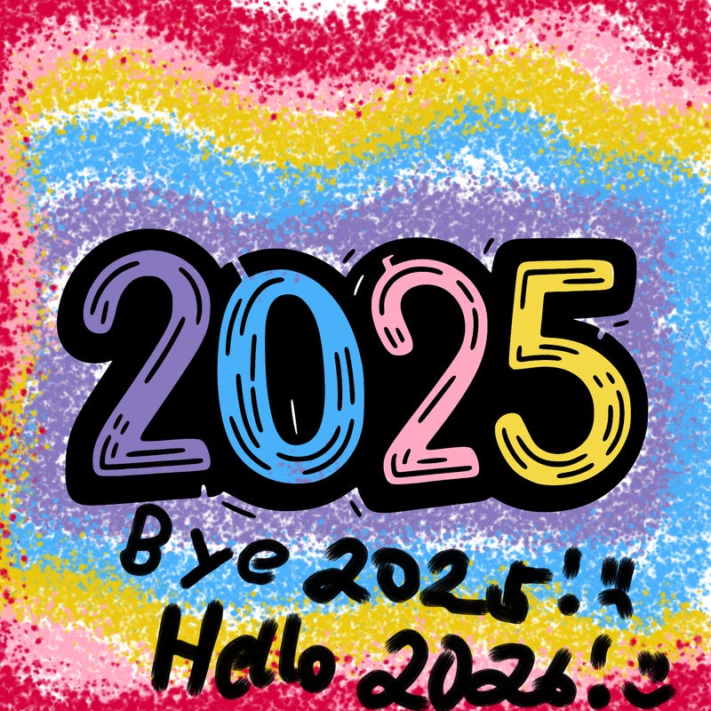 one line scrawled numbers sketch design “2025”