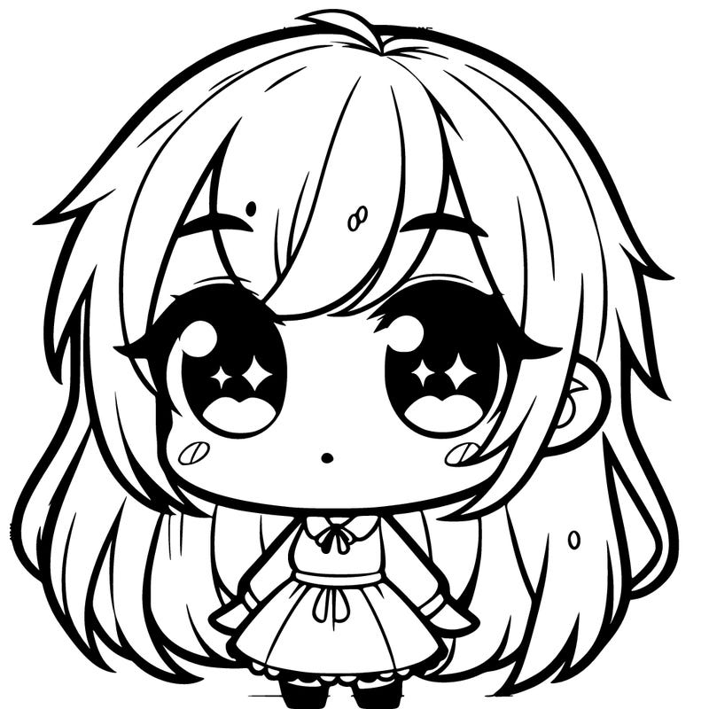 cute chibi girl