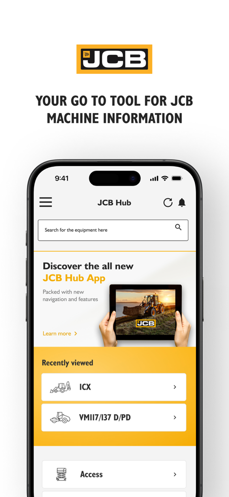 JCB: Hub App - Business App | MWM