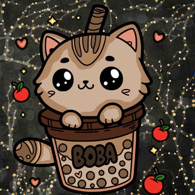 cat boba