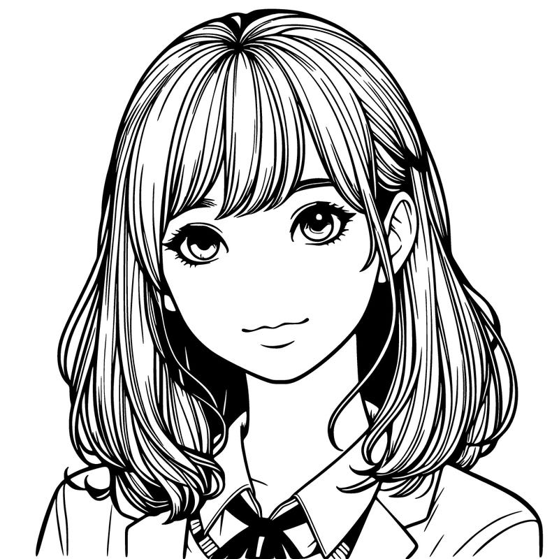 realistic japanese teen girl