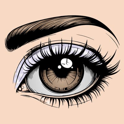 realistic eye