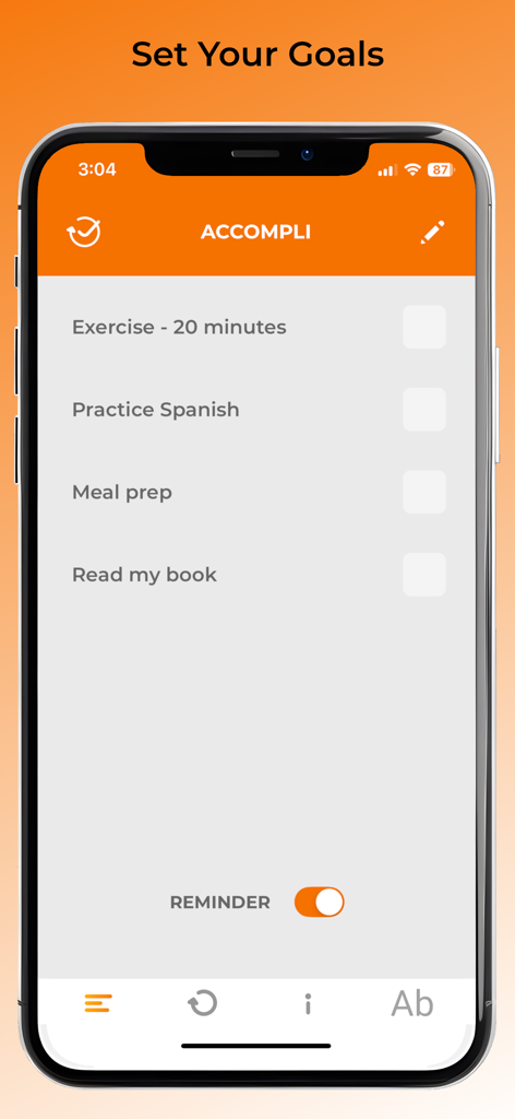 Accompli: Goal & Habit Tracker - Lifestyle App | MWM
