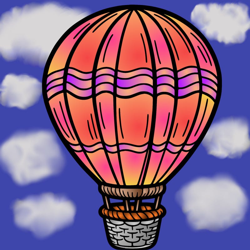 hot air balloon