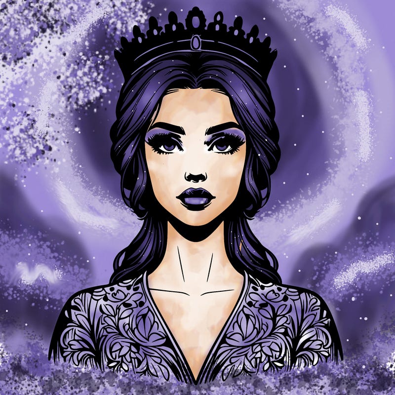 realistic beautiful queen