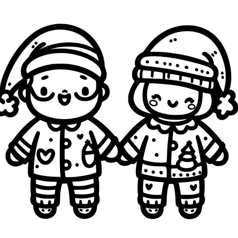 chrismas matching pjs