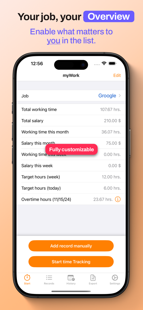 myWork - Time tracking - Business App | MWM