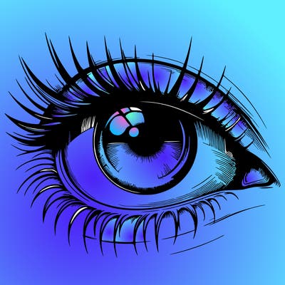 realistic eye