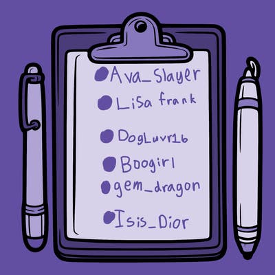 blank clip board with pen