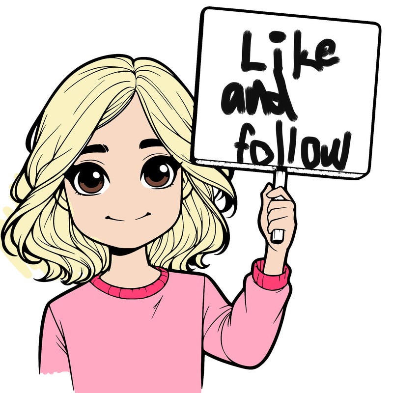 realistic girl holding up a sign