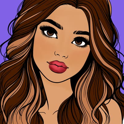 beautiful realistic girl