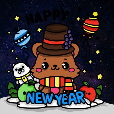 message : happy new year