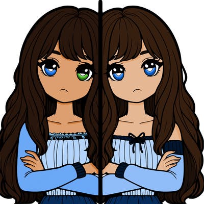 realistic girls split