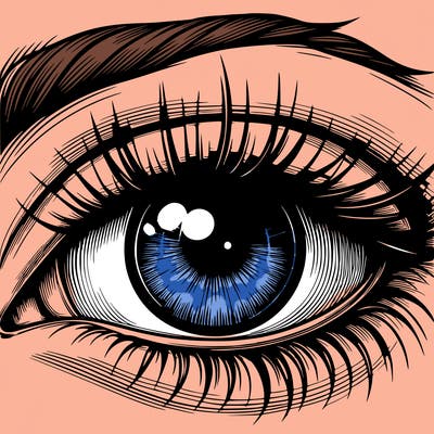 realistic eye