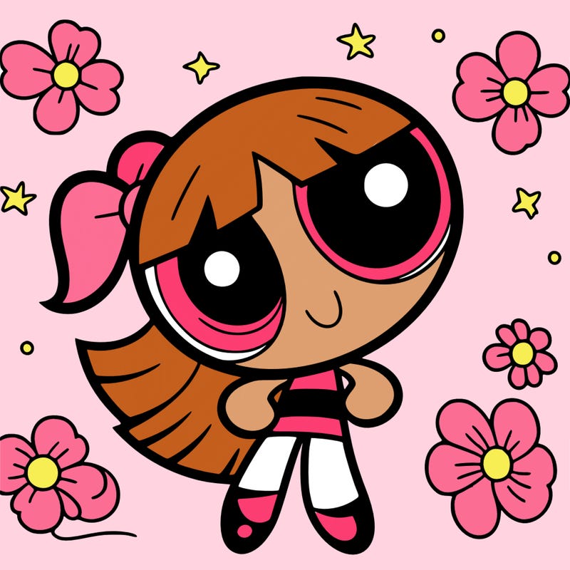 a powerpuff girl