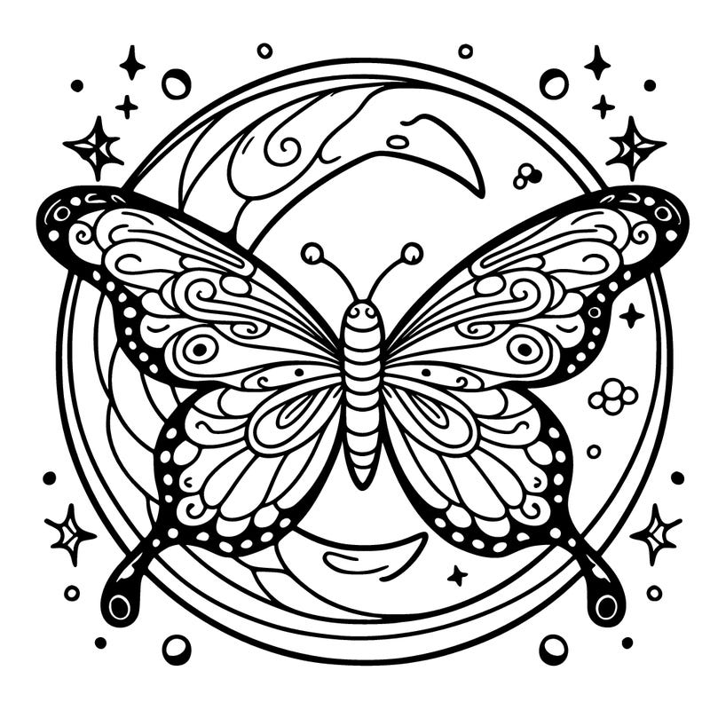 moon butterfly
