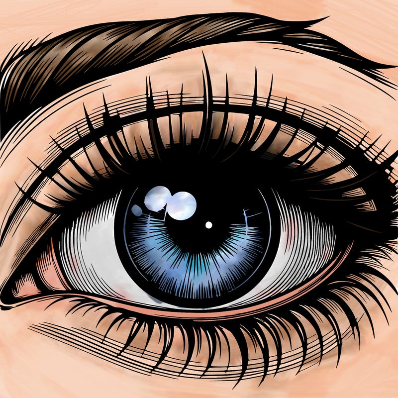 realistic eye