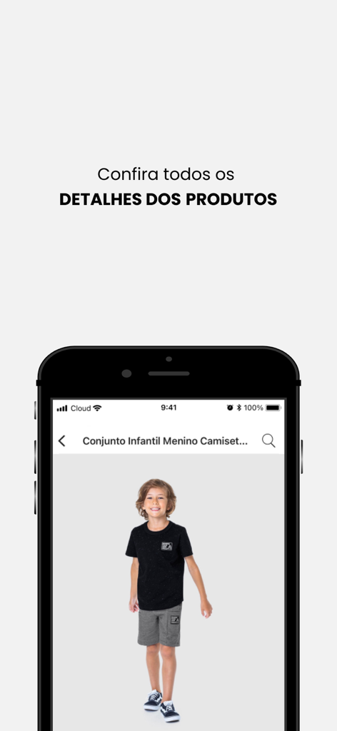 Malwee - Malwee app screen showing details for a boys clothing set