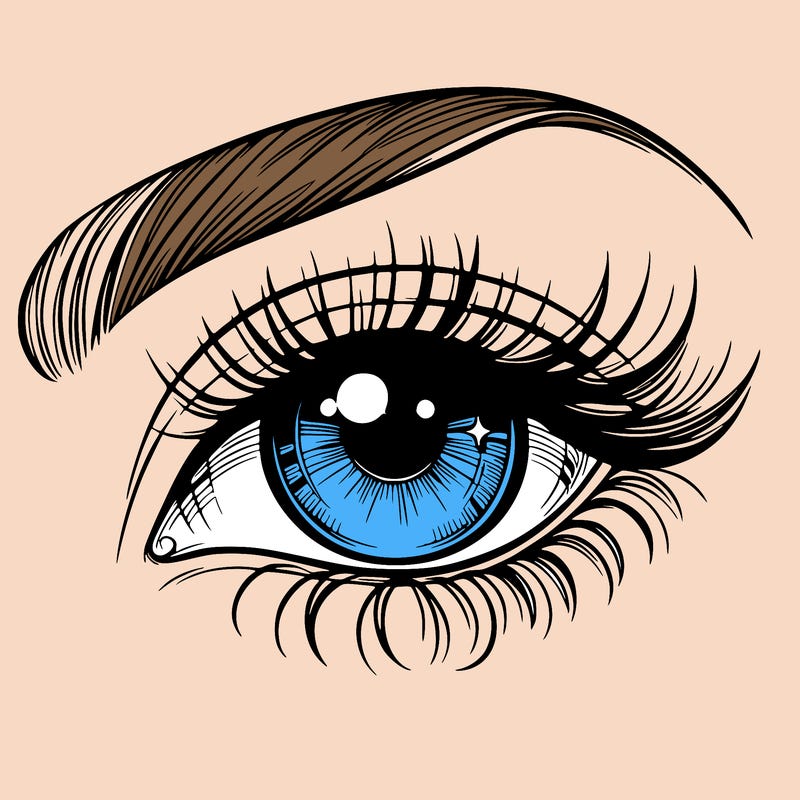 a beautiful eye