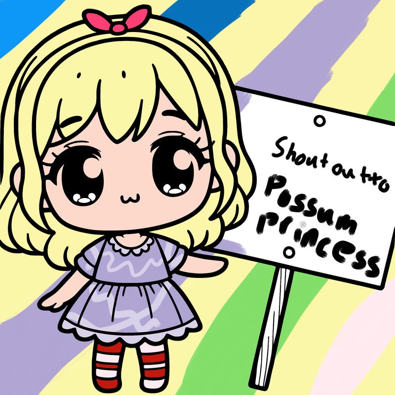 a cute girl with a sign