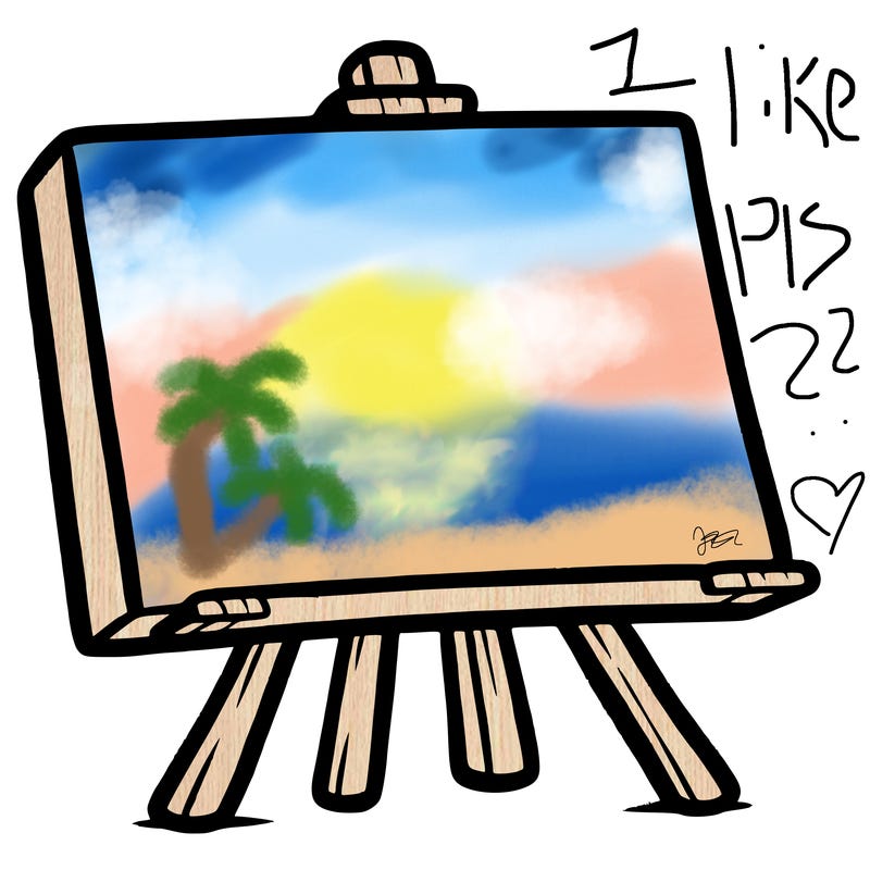 blank canvas