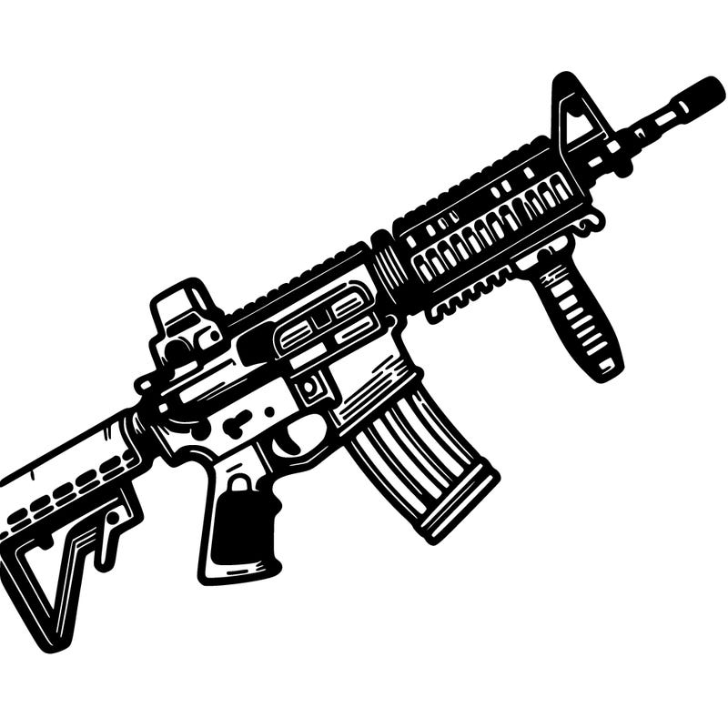 semi automatic rifle