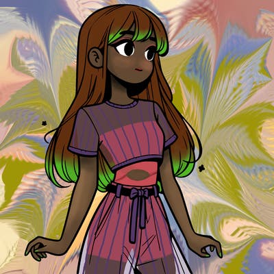 girl in a cute crop top