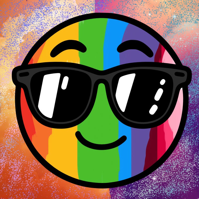 emoji with sunglasses