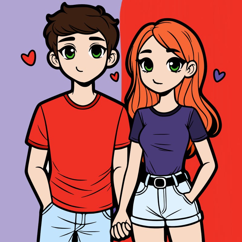 boyfriend and girlfriend