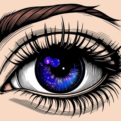 realistic eye