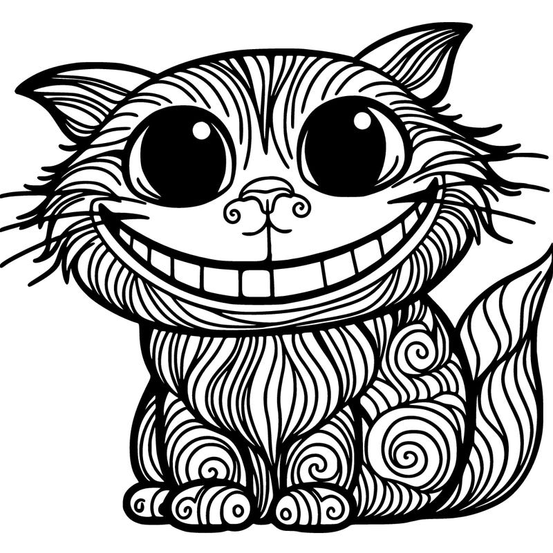 chesire cat from alice in wonderland