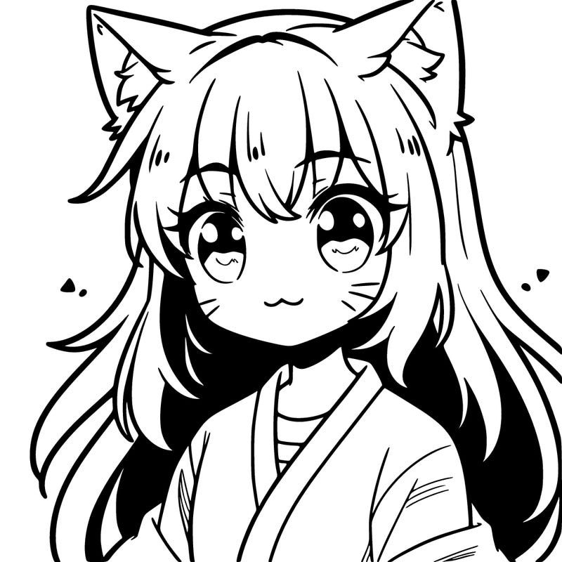 anime cat girl
