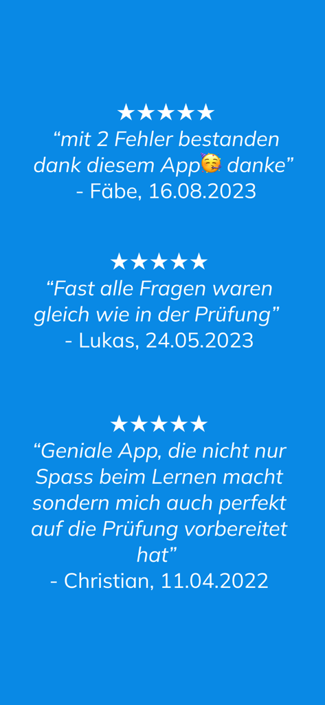 Bootsprüfung Schweiz 2025 - 2025 스위스 보트 시험 대비 앱에 대한 5점 만점 사용자 리뷰 및 추천사