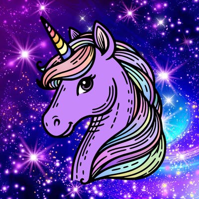 unicorn head