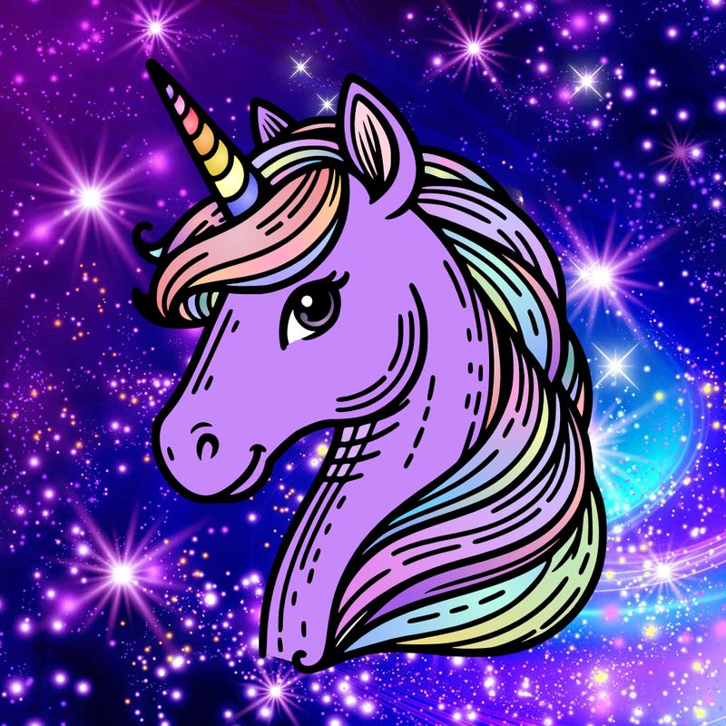 unicorn head