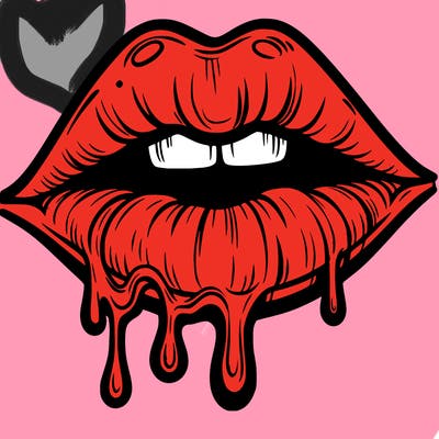 lips that look realistic and drip