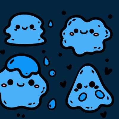 cute blobs