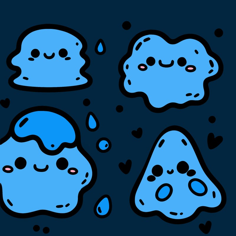 cute blobs