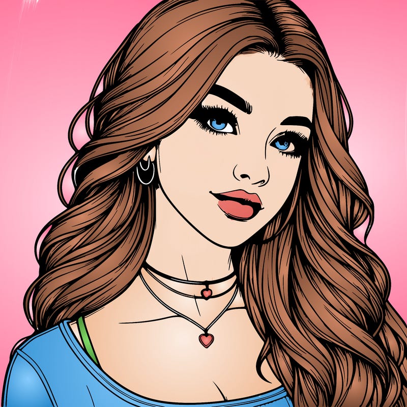 detailed realistic girl